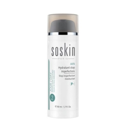 SOSKIN AKN Stop Imperfection Moisturiser - Зволожуючий крем для проблемної шкіри 50ml