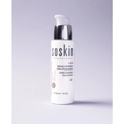SOSKIN N-BTX Visible Expression Lines Corrector - Гель від зморшок з комплексом N-BTX 30ml