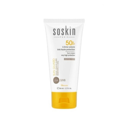 SOSKIN Sun Guard Sun Cream Very High Protection SPF 50+ - Сонцезахисний крем SPF 50+ 50ml