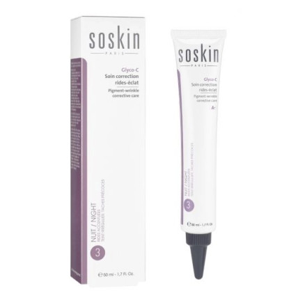 SOSKIN Glyco-C Pigment Wrinkle Corrective Care - Корегуючий догляд проти зморшок та пігментації 30ml