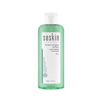 SOSKIN Purifying Cleansing Gel - Очищуючий гель для жирної та комбінованої шкіри 250ml