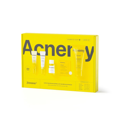 Acnemy Zitminis Essentials Discovery Kit Набір Мініатюр Для Проблемної Шкіри 5 oд