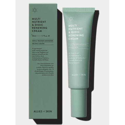Allies Of Skin Multi Nutrient & Dioic Renewing Cream -Багатофункціональний відновлюючий крем для обличчя 50ml