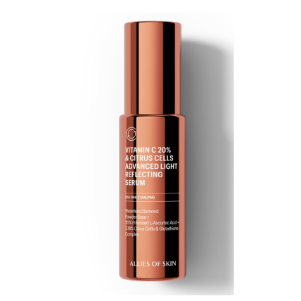 Allies Of Skin 20% Vitamin C Brighten + Firm Serum - Сироватка з Вітаміном с для Обличчя 20% 30ml