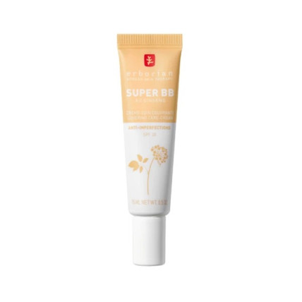 Erborian Super BB Cream Nude - Тонуючий Крем для Обличчя 15ml