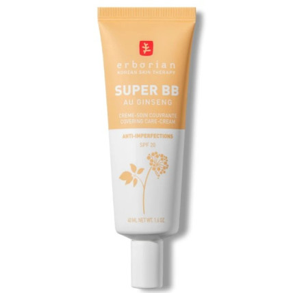 Erborian Super BB Cream Nude - Тонуючий Крем для Обличчя 40ml