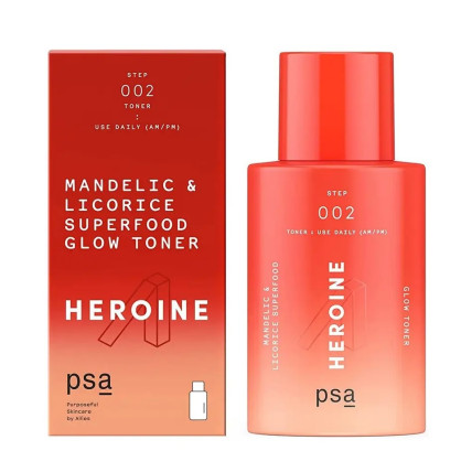 PSA Heroine Mandelic & Licorice Superfood Glow Tone – Тонер суперпоживний з мигдалевою кислотою 100мл