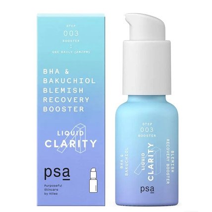 PSA Liquid Clarity BHA & Bakuchiol Blemish Rrecovery Booste – Відновлююча анти-акне сироватка-бустер 15мл