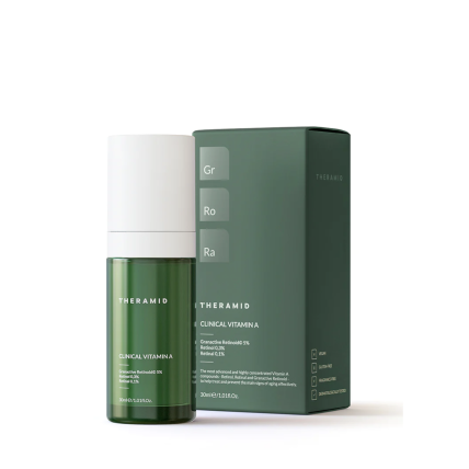 Theramid Clinical Vitamin A Активна антивікова крем-сироватка з висококонцентрованим вітаміном А 30 ml
