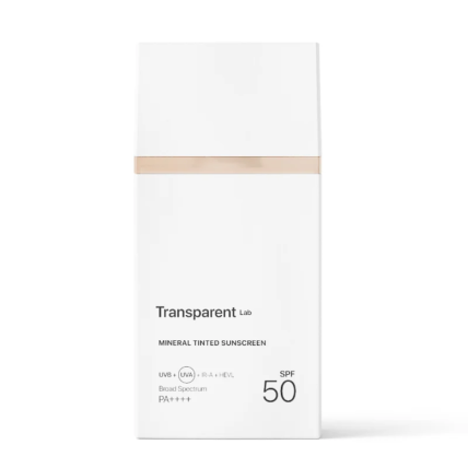 Transparent Lab Mineral Tinted Sunscreen Light - Мінеральний сонцезахисний крем у відтінку Light 100ml
