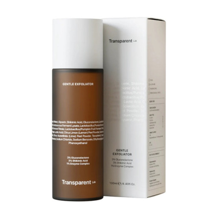 Transparent Lab Gentle Exfoliator - Засіб для Ніжного Відлущування 130ml