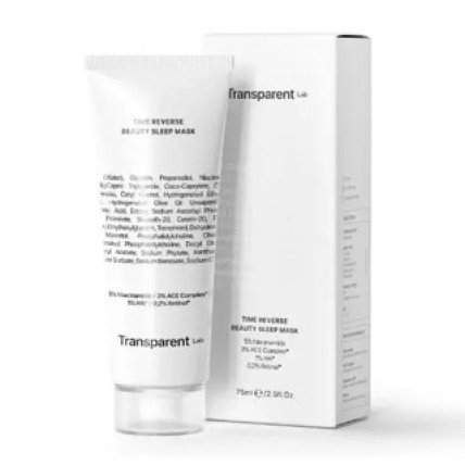 Transparent Lab Time Reverse Beauty Sleep Mask Нічна anti–age маска з ніацинамідом та гіалуроновою кислотою 75ml