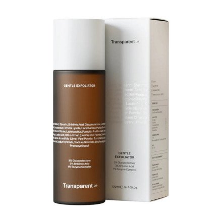 Transparent Lab Gentle Exfoliator - Засіб для Ніжного Відлущування 130ml