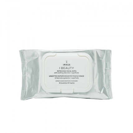 IMAGE Skincare I BEAUTY Refreshing facial wipes Очищаючі тонізуючі серветки 30шт