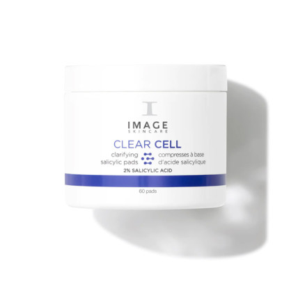 Image Skincare Clear Cell Salicylic Clarifying Pads Саліцилові Диски З Антибактеріальною Дією 60шт