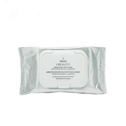 IMAGE Skincare I BEAUTY Refreshing facial wipes Очищаючі тонізуючі серветки 30шт