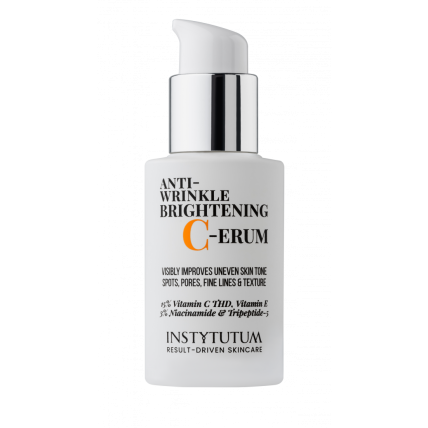 Instytutum Anti-wrinkle brightening C-erum - Суперконцентрований серум з вітаміном С 30ml
