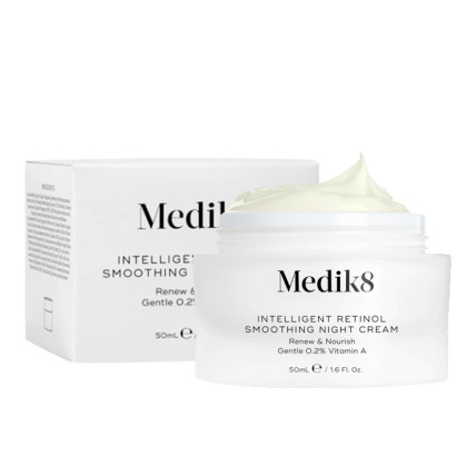 Medik8 Intelligent Retinol Smoothing Night Cream (Night Ritual Vitamin A) Відновлюючий та живильний нічний крем з 0,2% вітаміну А 50ml