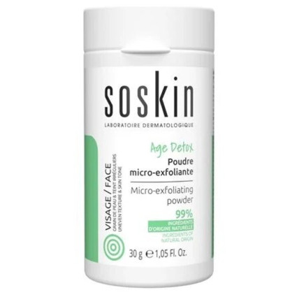 SOSKIN Age Detox Micro-Exfoliant Powder - Мікроексфоліант пудра