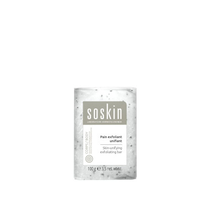 SOSKIN Skin-Unifying Exfoliating Bar - Очищуючий ексфоліант для тіла