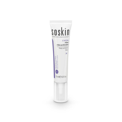 SOSKIN C-Vital Deep wrinkles filler - Крем-філлер від глибоких зморшок 15ml
