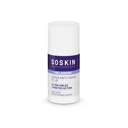 SOSKIN Dark Spot Brightening Serum MELADERM - Освітлювальна сироватка від темних плям 30ml