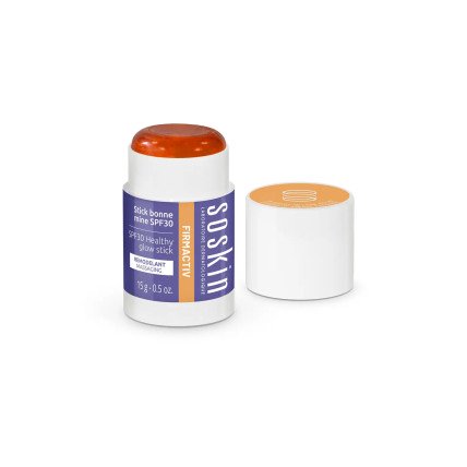 SOSKIN Healthy glow stick SPF30 [FIRMACTIV] - Сонцезахисний стік з ефектом сяйва 15g