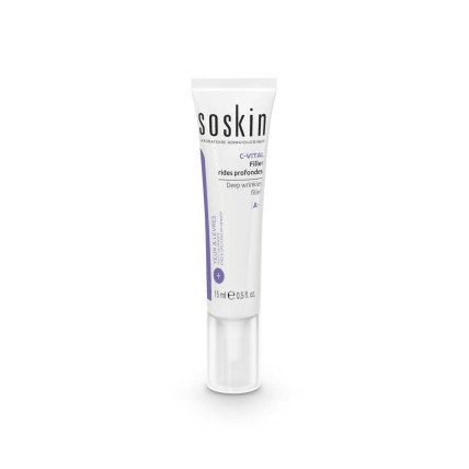 SOSKIN C-Vital Deep wrinkles filler - Крем-філлер від глибоких зморшок 15ml