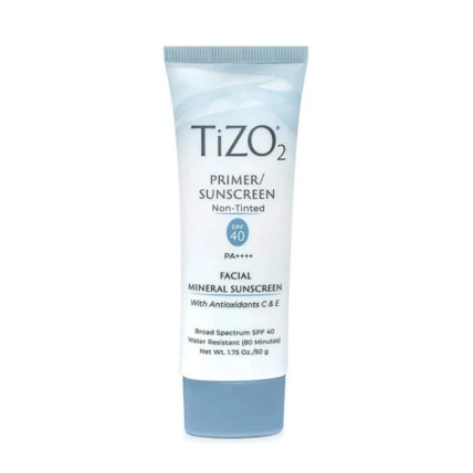 TiZo Facial Primer/Sunscreen Non-Tinted SPF 40 PA++++ – Крем Сонцезахисний/Праймер без Відтінку 50g