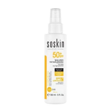 SOSKIN Sun Spray Very High Protection Spf 50+ Сонцезахисний Спрей Високого Ступеня Захисту Spf 50+
