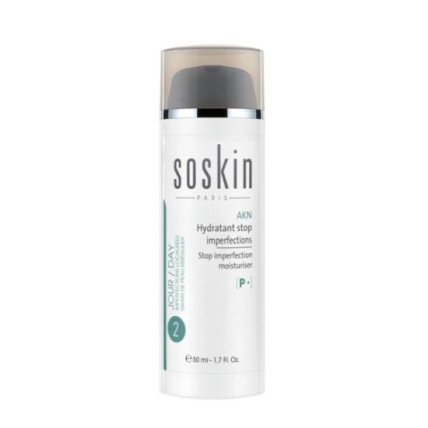 SOSKIN AKN Stop Imperfection Moisturiser - Зволожуючий крем для проблемної шкіри 50ml