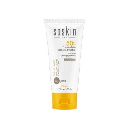 SOSKIN Sun Guard Sun Cream Very High Protection SPF 50+ - Сонцезахисний крем SPF 50+ 50ml