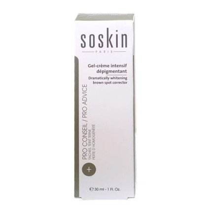 SOSKIN Dramatically Whitening Brown Spot Corrector - Освітлюючий коректор проти пігментації 30ml