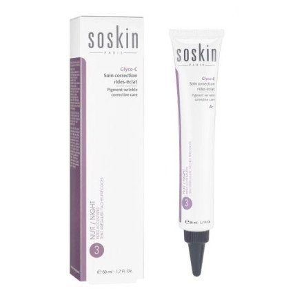 SOSKIN Glyco-C Pigment Wrinkle Corrective Care - Корегуючий догляд проти зморшок та пігментації 30ml