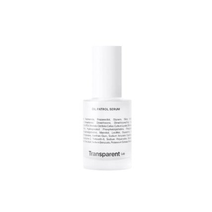Transparent Lab Oil Patrol Serum Матуючий серум з ніацинамідом та цинком 30ml